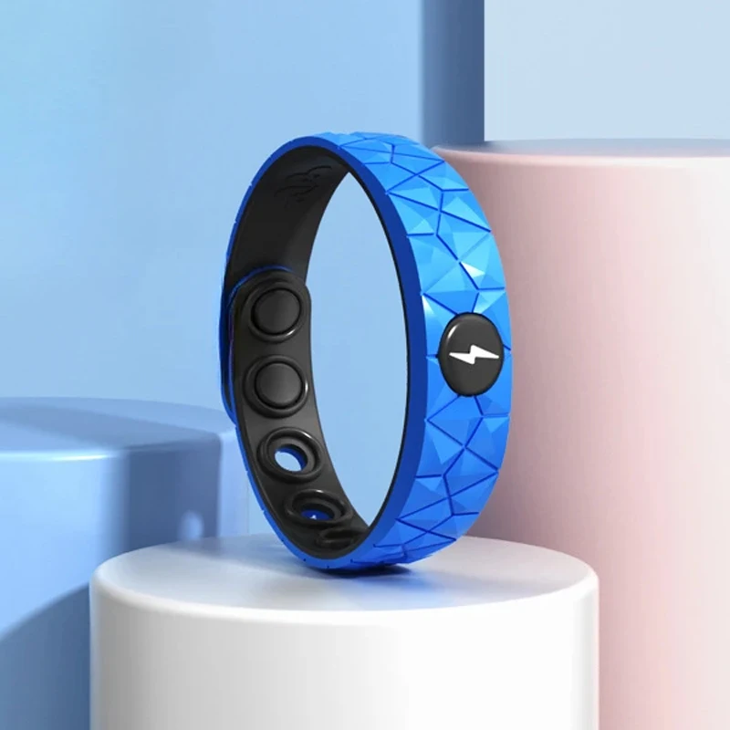 Fashionable Negative Ion Bio Silicone Energy Adjustable Bracelet Anti Static Fatigue Wrist Strap Leisure Sports Party Jewelry silicone wristband charm bracelet