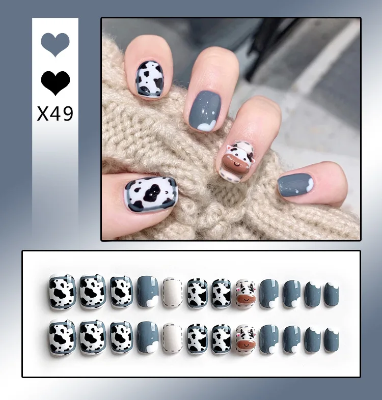 X49 Press On Nails