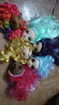 the head for rainbow high school doll sister doll only head no eyes Single head tanie i dobre opinie 4-6y 7-12y 12 + y 18 + CN (pochodzenie) Z tworzywa sztucznego Zwierzęta i Natura
