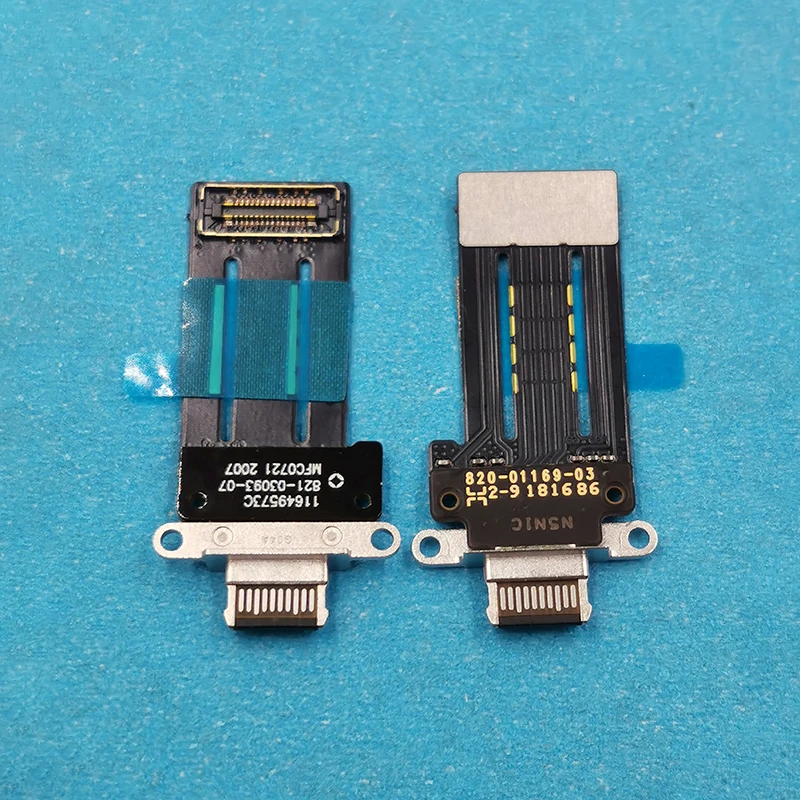 Фото Оригинальный разъем USB для зарядного порта, зарядное устройство Flex для iPad Pro 11 3rd 12,9 5-дюймовый 2021 A2301 A2378 A2461 A2379 A2377 A2459 №1