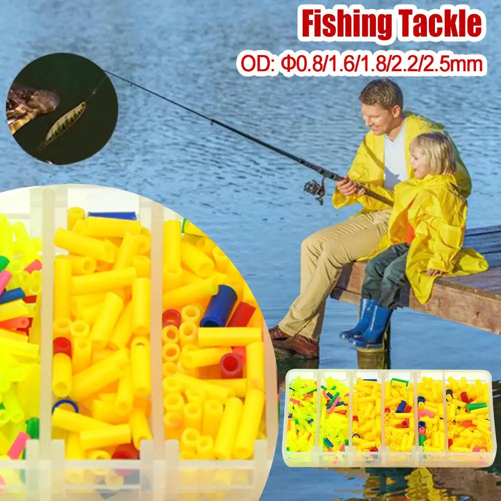 Fishing Accessories Multi Sizes Rubber Float Sleeves Stops Silicone Boilie Stop Carp Hair Rig Fishing Tackle 1 Set Y8W2 S8C5