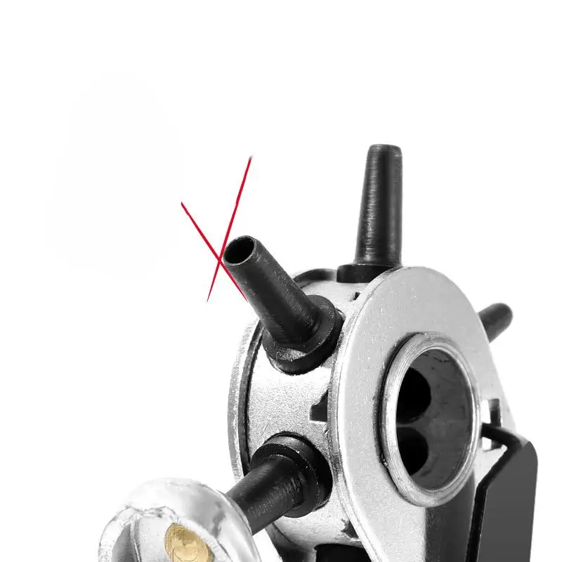 2/2.5/3/3.5/4/4.5mm Leather Belt Hole Punch Punching Forceps Clamp for Home DIY leather hole puncher,leather hole punch,leather punch tool