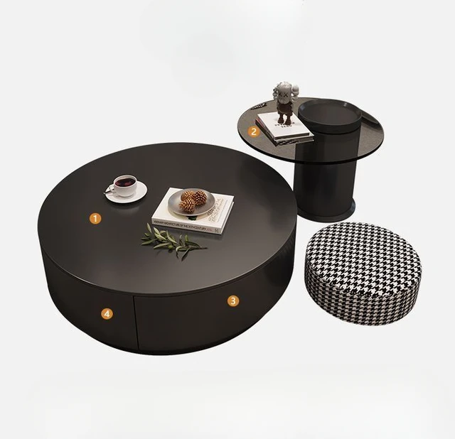 편리함과 세련됨이 조화를 이룬 모던 사이드 테이블