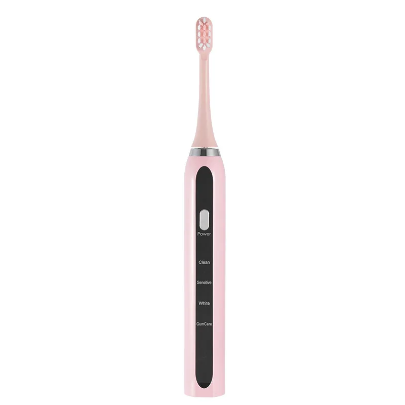 thumbnail image 1 of Cepillo de dientes eléctrico sónico para adultos, recargable por USB, resistente al agua, IPX7, cabezales de repuesto para cepillos de dientes electrónicos con ondas acústicas, 1 of 5