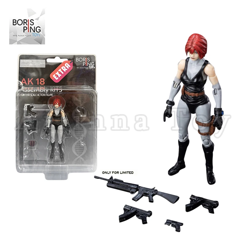 Boris Ping Toys AK18 Series 1/18 Action Figure Wave 2 Agent
