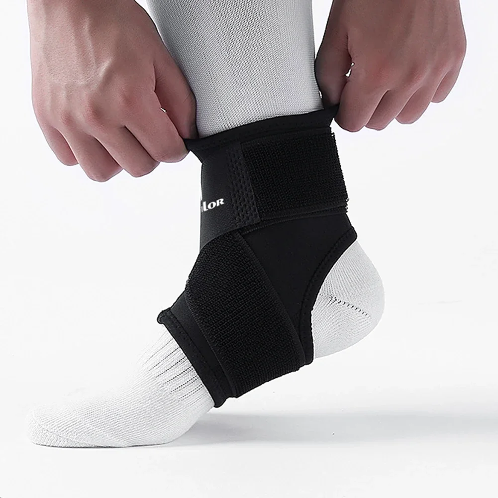 Adjustable Ankle Brace Breathable Comfortable Elastic Ankle Support Sleeve Running Basketball Volleyball Foot Tendon Support