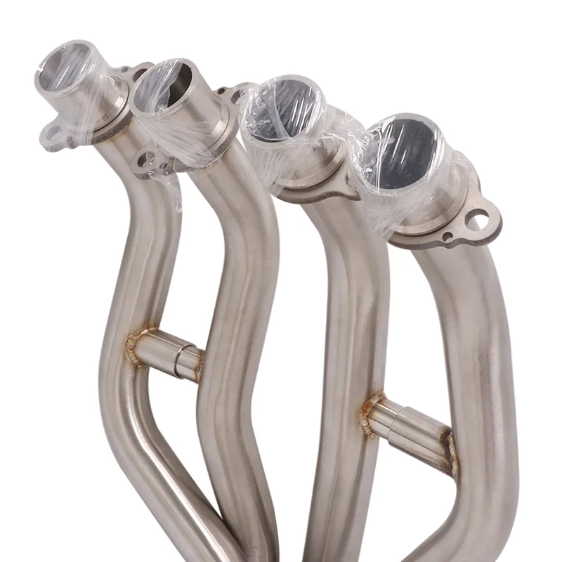Slip On For Kawasaki Ninja ZX-25R ZX25R ZX 25R 2020 - 2023 Motorcycle Exhaust System Escape Moto Modified Front Middle Link Pipe - Image 5