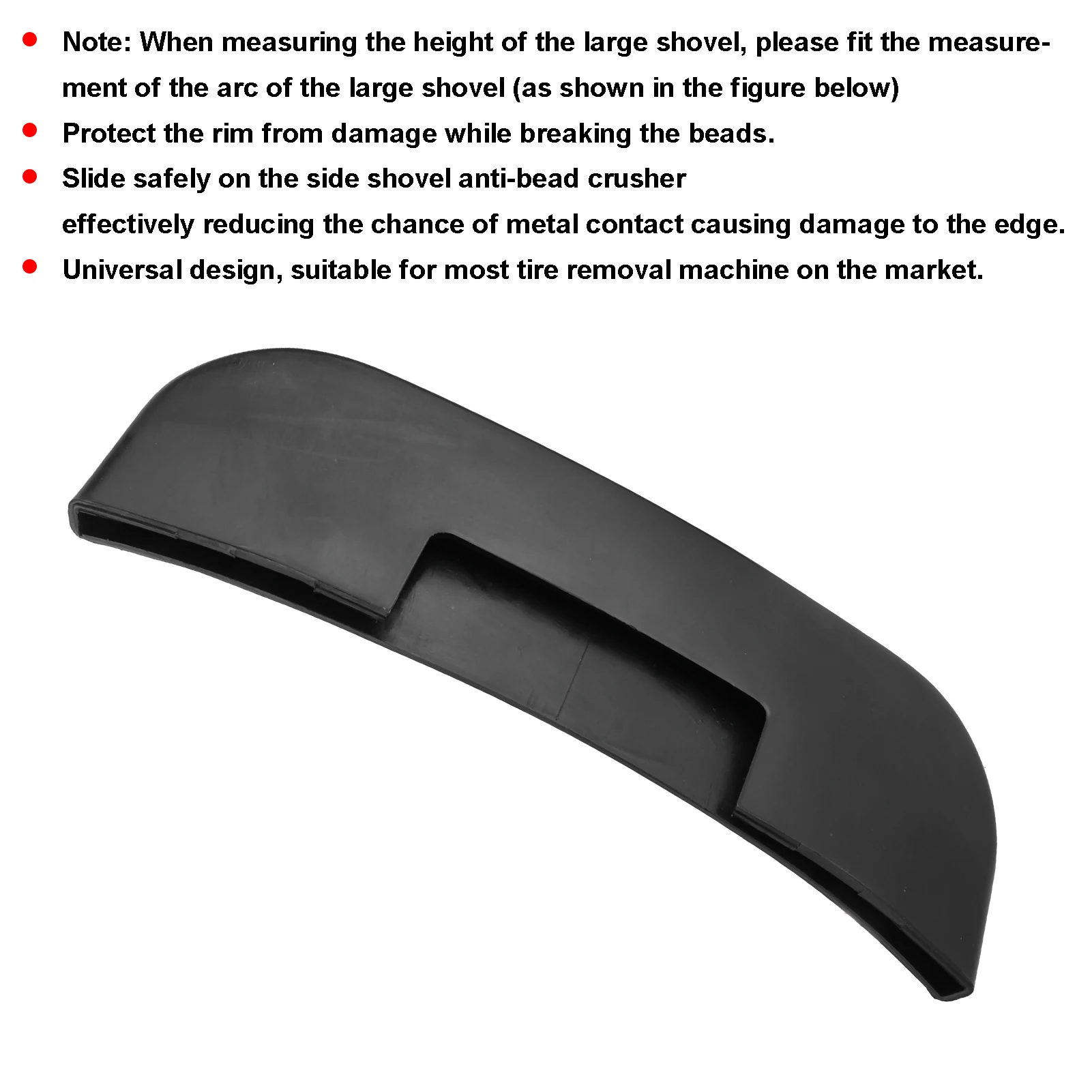 Black Tire Pressure Shovel Protective Sleeve Rims Accessories for Tire Removal Machine Tire Protective Sleeve