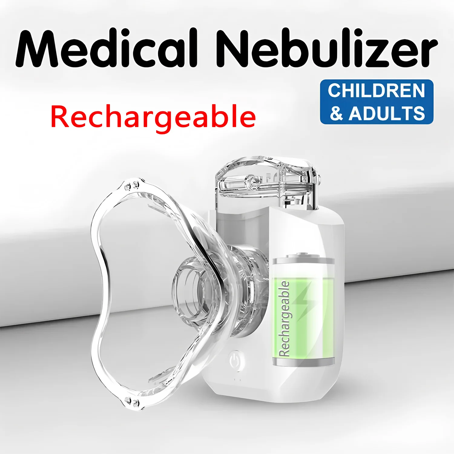 Mesh Medical Nebulizer Inhaler for Cough Asthma Kids Adult