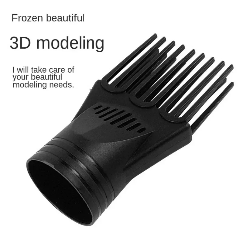 5cm Hair Nozzle Dryer Air Blow Collecting Wind Nozzle Comb Hair Diffuser Dryer Comb Heat Insulating Material for Salon Home Use waveguide cover universal mica sheet for repairing home appliances insulating new dropship