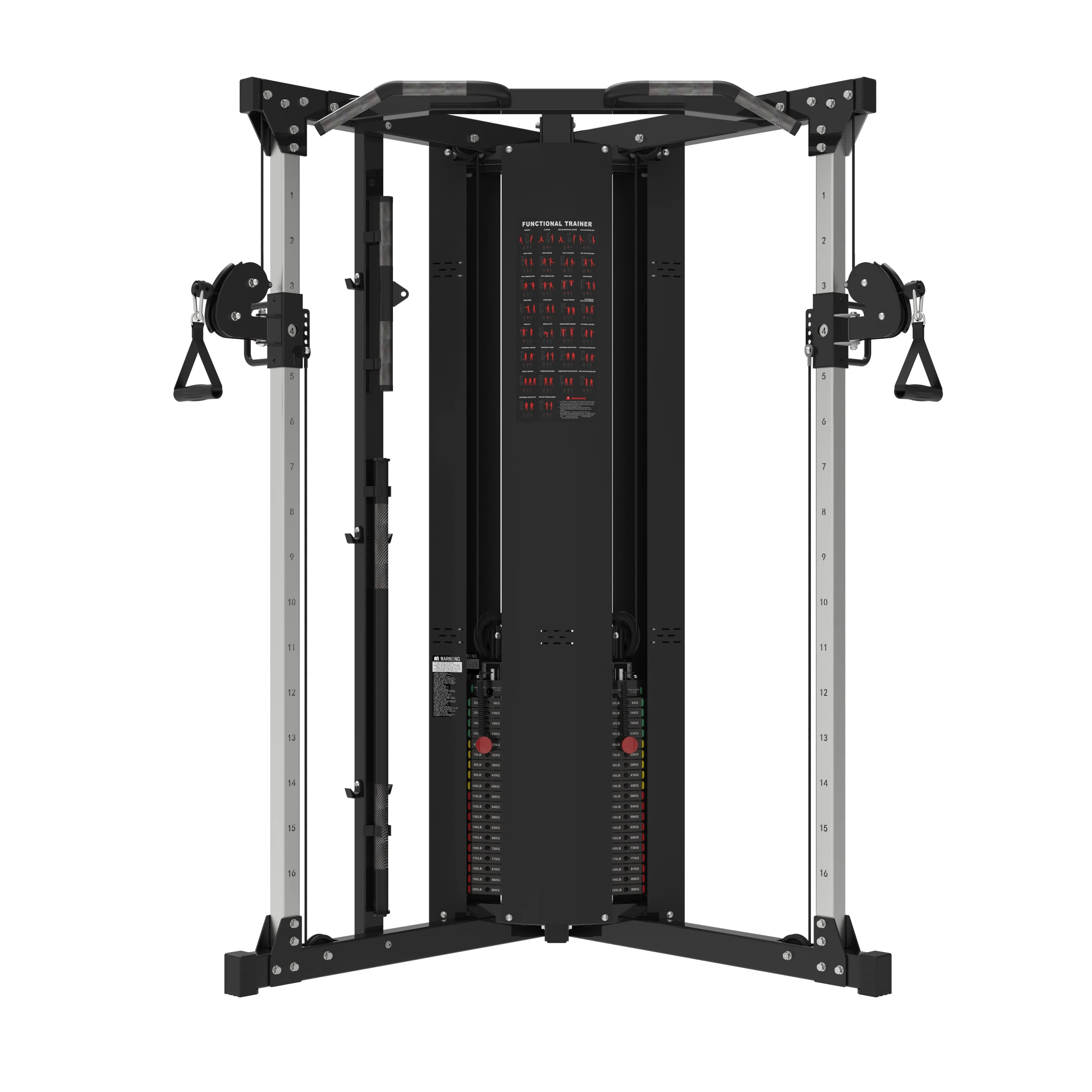 Station de musculation à poulie double ATX Functional Trainer professionnel