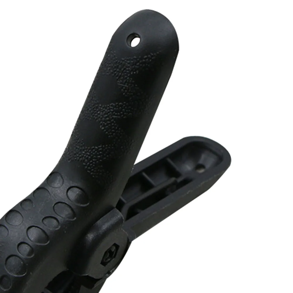 

Spring Grip Clamps Black Durable Fixed Clips Mixed Color Nylon Clamp Plastic Practical Replacement High Quality