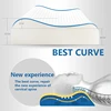 100% Pure Natural Latex Pillow Remedial Neck Protect Vertebrae Health Care Orthopedic Pillow Slow Rebound 60x40 50x30cm 44x27cm 3
