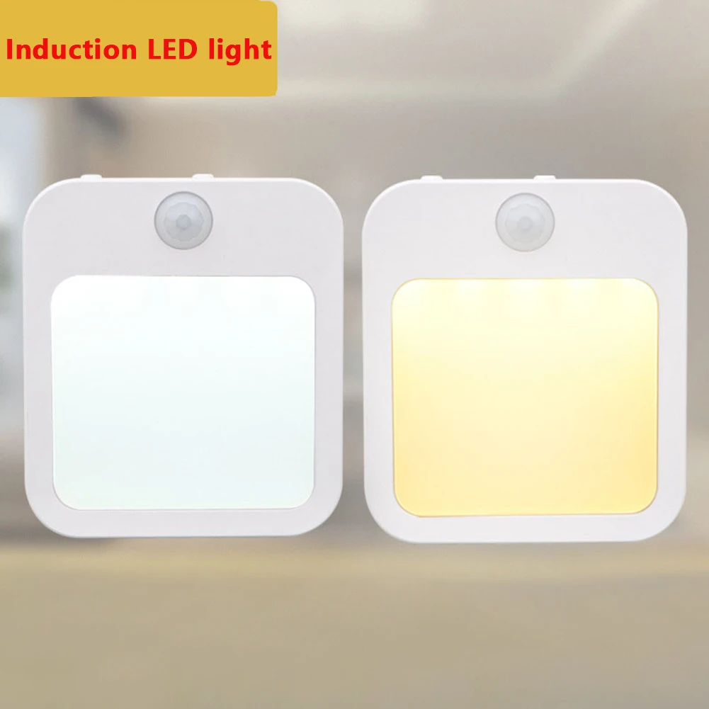 

Led Night Lamp 3 Lighting Modes 3000K 6000K 0.6W Low Power Energy Saving Motion Sensor LED Night Lights Home Decoration