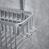 Aluminium Bathroom Shelf Without Drilling, Shower Shelf Shelves Shampoo Holder, Basket Storage Organizer Bathroom Accessories 4