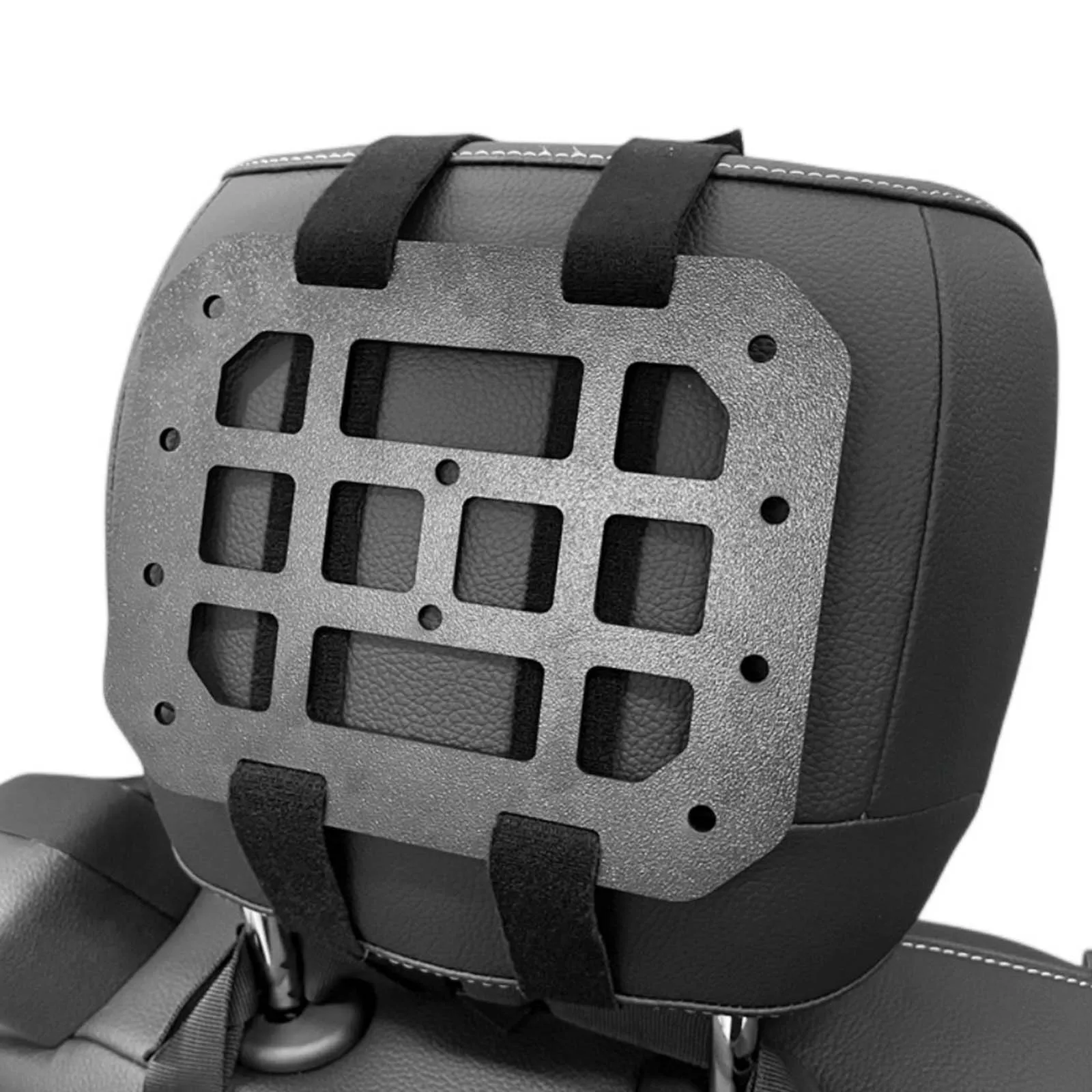 Vehicle Rigid Molle Panel for Car Headrest Tool Mount Parts Storage Rack Car Seat Back Organizer for Vehicles molle pouch