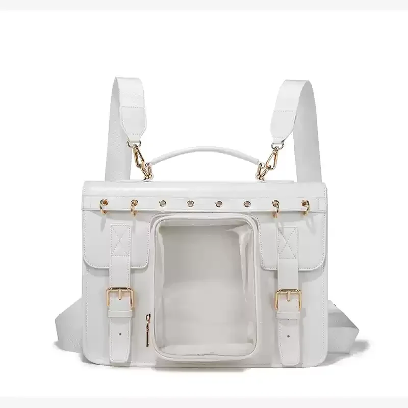 Lolita Ita Bag School Mochila Large Capacity Crossbady Mochilas Mujer Commuter Square Backpack New Original Women Bags 6