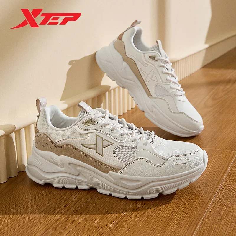 

Xtep men's shoes, sports and leisure shoes, shock absorption, wear resistance, anti-slip and comfortable street shoes.