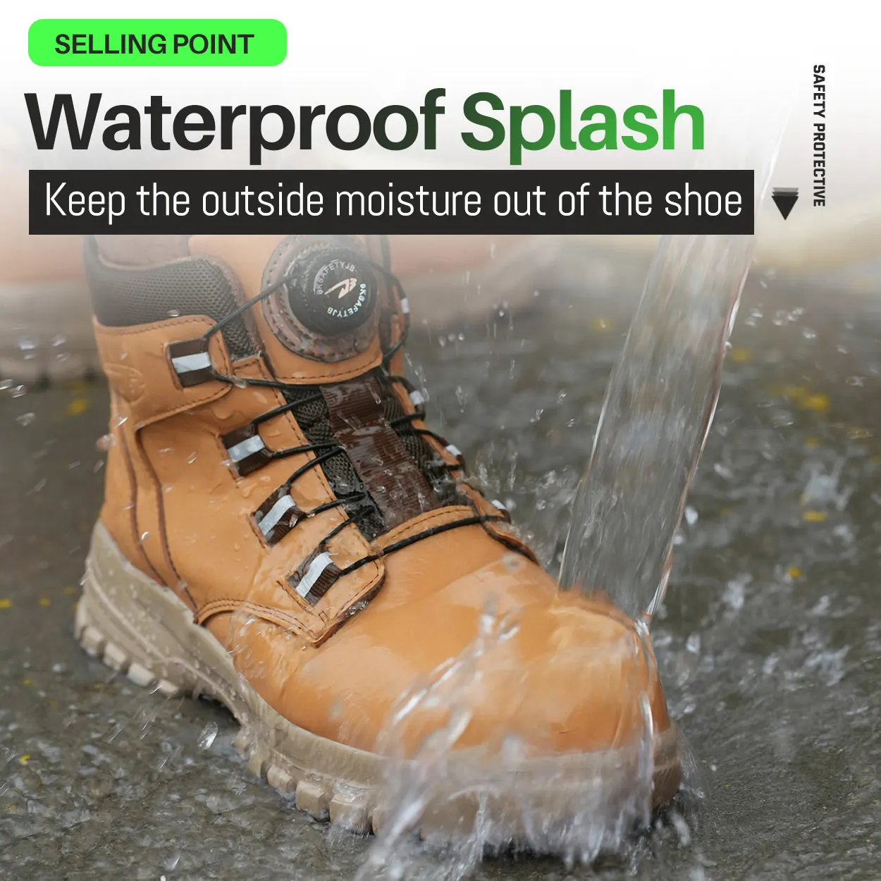 Men's Indestructible Steel Toe Safety Boots - Anti-Smash, Anti-Puncture, Waterproof Sneakers