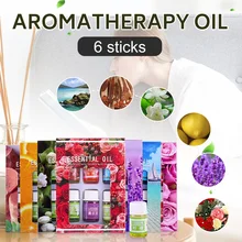 

Water Soluble Parfum Essential Oils Set Relieve Stress Fresh Air Aromatherapy Oil For Humidifier Air Purifier Incense Burner New