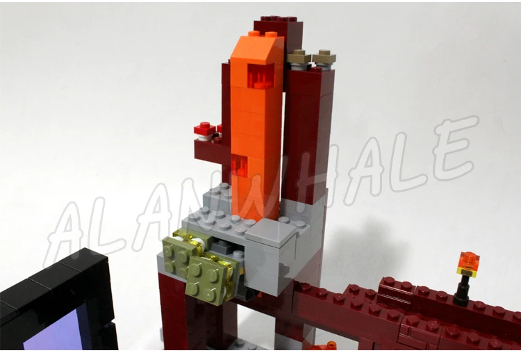  LEGO Minecraft The Nether Fortress 21122 : Toys & Games