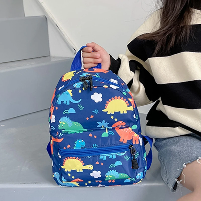 Children s Cartoon Dinosaur Backpacks for Teenager Cute Kindergarten Schoolbag Waterproof Kids Book bags Boys Girls