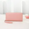 Long Wallet Women Letter Prints 2 Folds Female Money Bag Coin Purses All-match Card Holder Multifunction Handbag Clutch 4