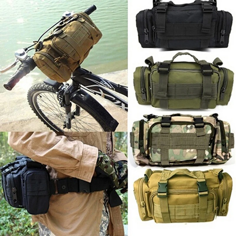 High Quality Outdoor Tactical Backpack Waist Pack Waist Bag Mochilas Molle Camping Hiking Pouch Chest Bag