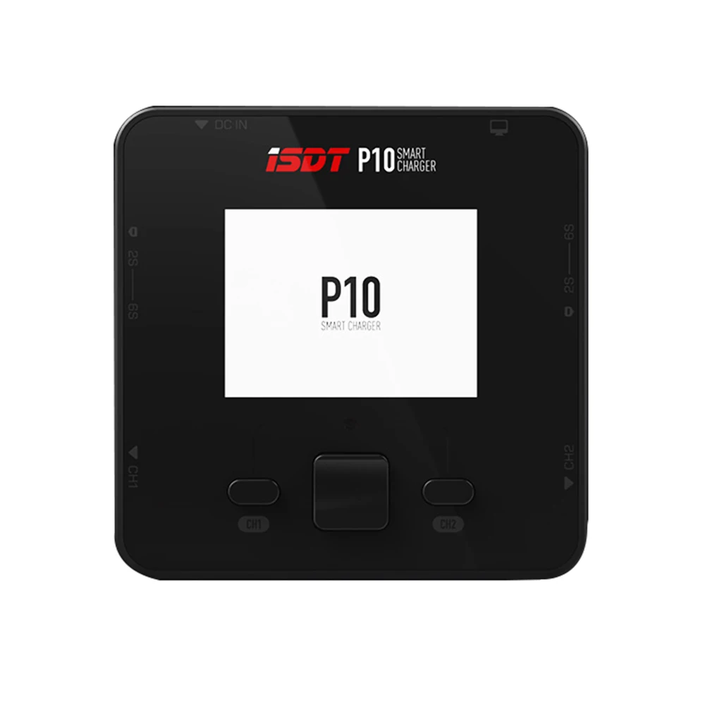 ISDT P10 250WX2 10AX2 DC двухканальное интеллектуальное зарядное устройство для 1-6S Lipo Li-ion Life NiCd NiMH LiHV PB аккумулятора