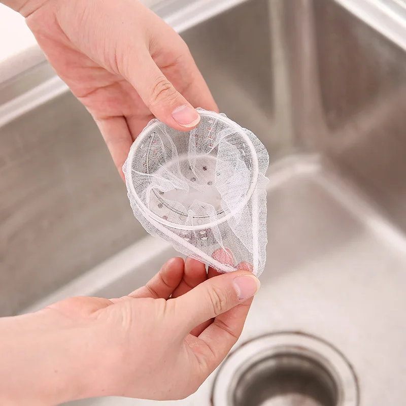 

Youpin 35pcs Kitchen sink filter screen anti clogging vegetable basin water barrier bag garbage residue filter water cut bag