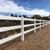 Fence PVC plastic vinyl coated ranch paddock horse fencing 1
