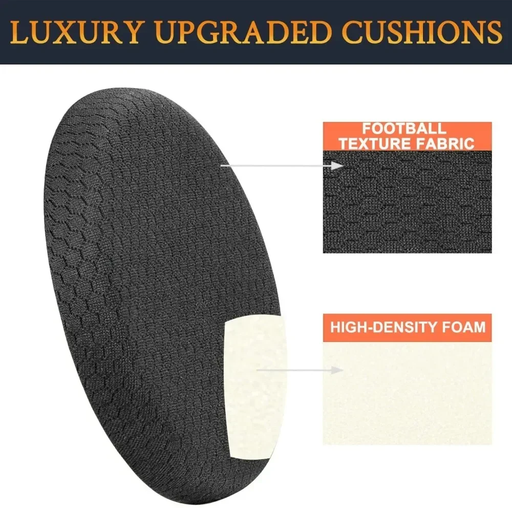 Rs120 Hdr120 II Ear Pads, Cuscinetto Auricolare Di Ricambio Compatibile Con Sennheiser Rs120 Hdr120ii Rs110 Cuffie Facile Da Installare Memory Foam Earpads - Foto 11