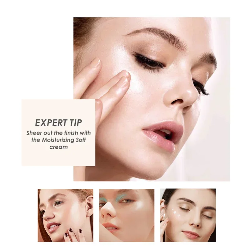 QIC Small Bottle Light Clear Nude Makeup BB Cream Non-Stripping Moisturizing Blocking Concealer Oil Control Foundation Cosmetics 4