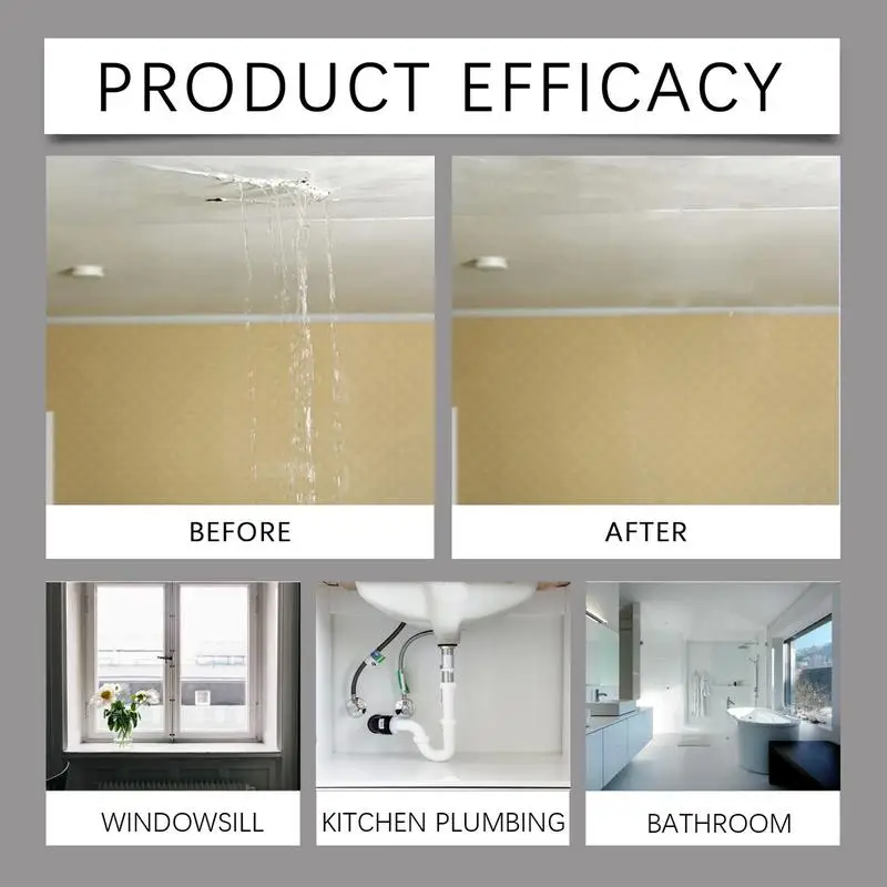 Leak-Proof Glue Adhesive Invisible Repair Agent Invisible Repairing Leak Waterproof Adhesive For Outdoor Patio Pools