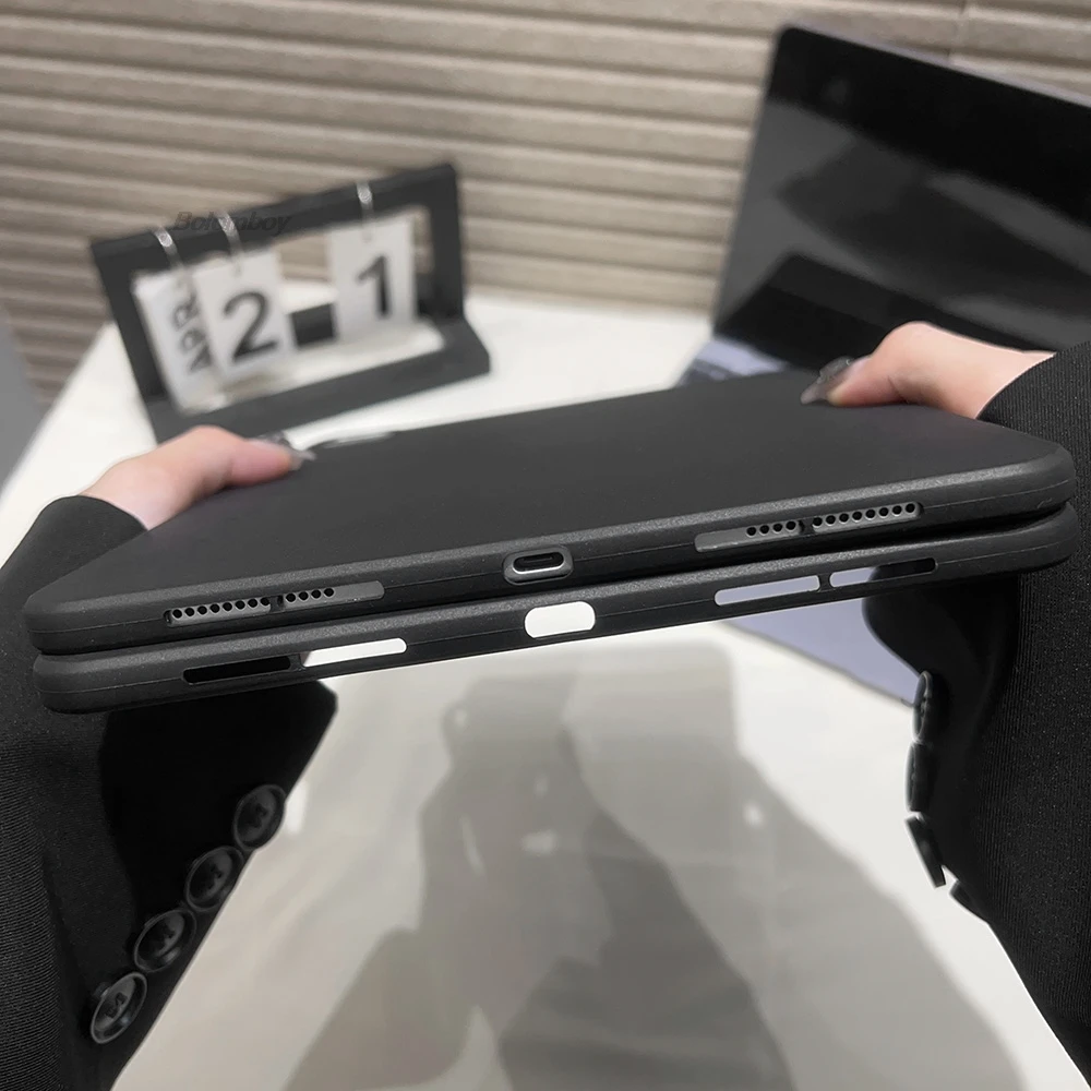 Flexible Silicone Tablet Case with Soft TPU Back Cover