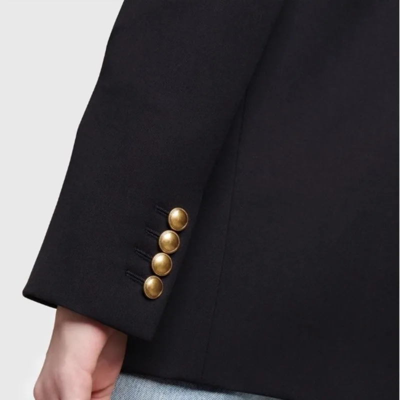 2023 Women's Blazer Spring Autumn New Casual Long Sleeve Suit Jacket Korean Fashion Office Commute Business Blazer Elegant Tops