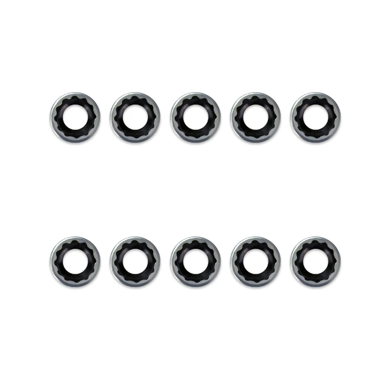 (16.1 x 8.1 x 1.3 mm) Compressor Seal Washer Gasket For GM Cars o ring seal set rubber seal ring engine transmission seal