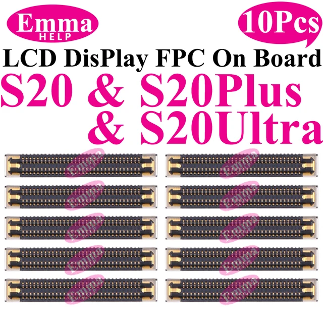 شاشة LCD موصل FPC ، شاحن USB ، قابس اللوحة الرئيسية ، كابل مرن ، سامسونج S21 بلس ، S22 الترا ، S23 ، S24 ، S20 FE ، 10