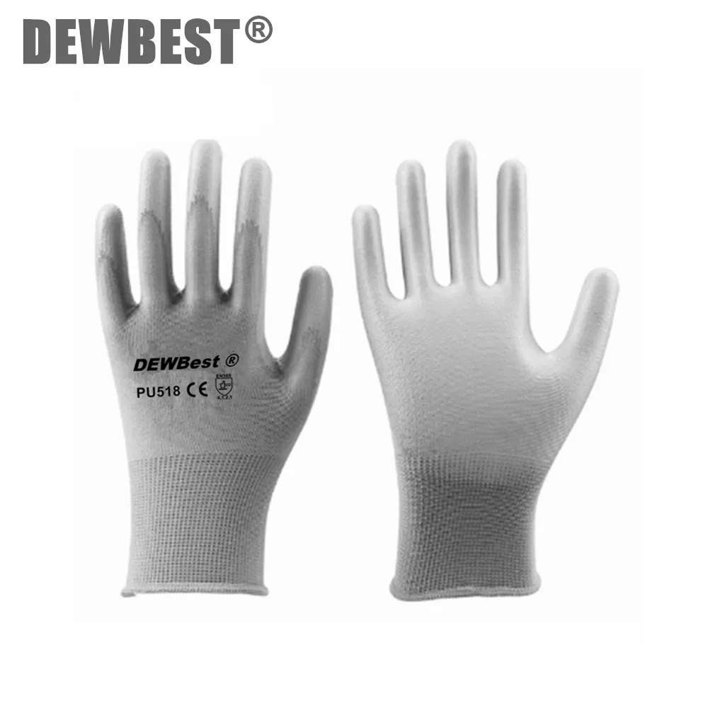 12 pairs of industrial protective home gloves with nylon cotton knitted