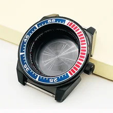 40mm Mod Samurai Watch Bezel Insert Fits Seiko Series Black King Samurai  Water Ghost Srpf Nh35 Nh36 Men Diving Watch Cases Parts - Watch Cases -  AliExpress