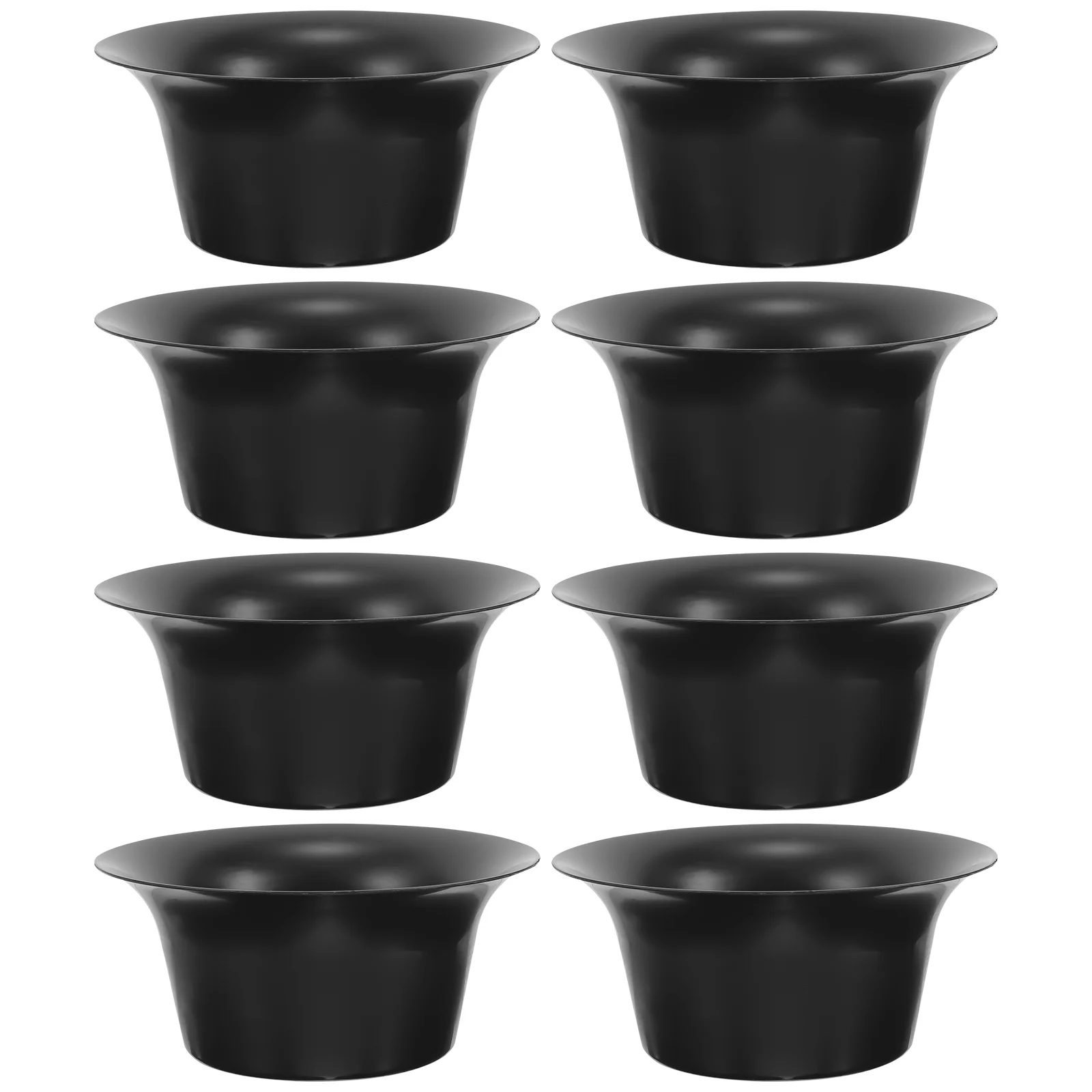 

8 Pcs Flowerpot Plastic Plant Pots for Cemetery Grave No Handle Planter Husband Ornaments Sacrifice Packaging Planting