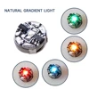Magnetic Control Light Colorful Automatic Color Changing LED with Fast and Slow Flashing Model Handmade DIY No Battery 1pc 2