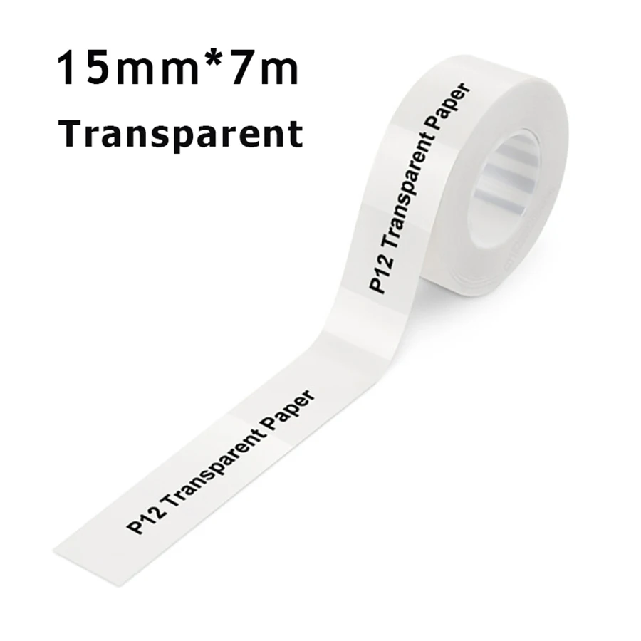 Adhesive Maker Paper for Name Stickers and Tags, 15mm x 7m Roll
