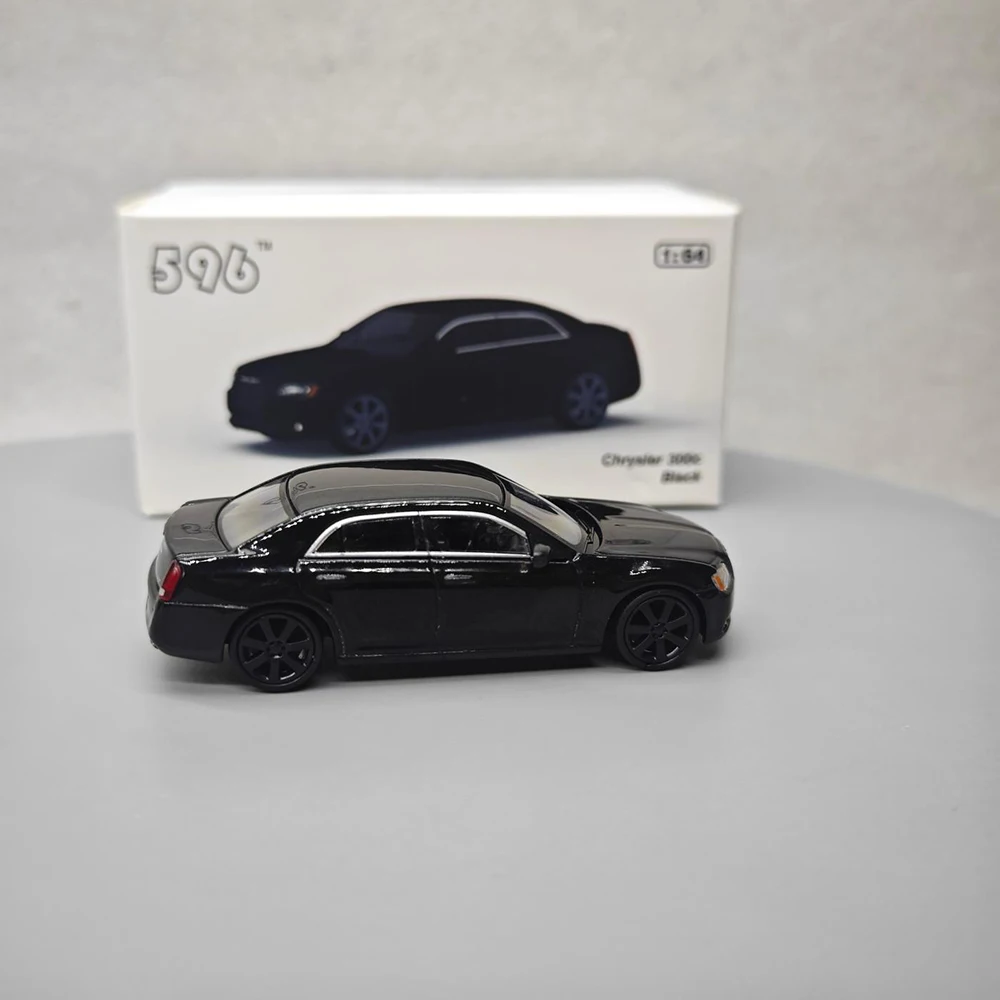 Die-cast Spot Goods 1:64 Scale Chrysler 300c Black Alloy