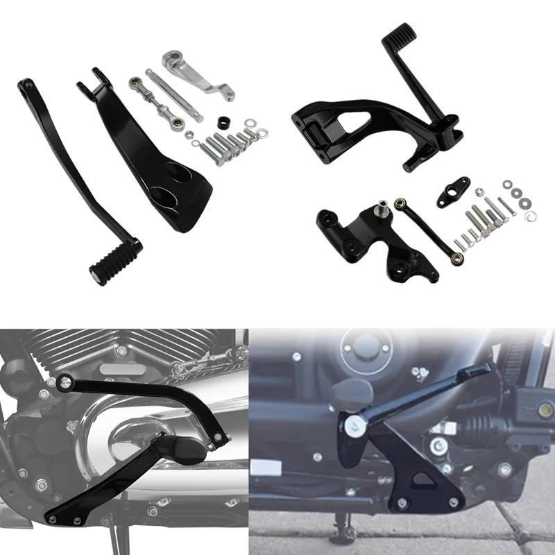 MotorcycleMidControlsShiftBrakeSideForHarleySportGlideFLSB