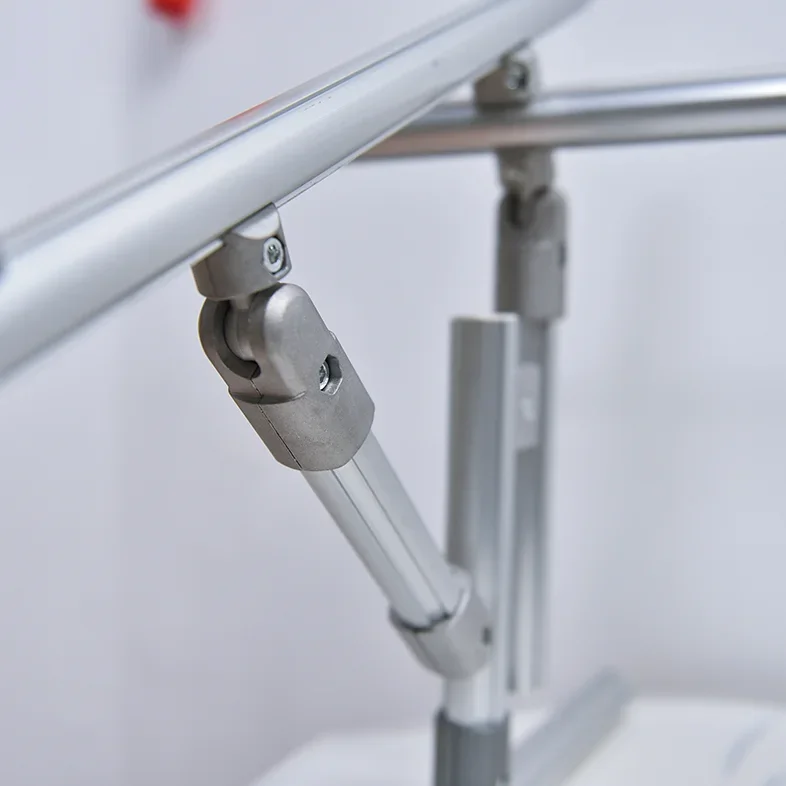 Upgraded version of floor stand with telescopic adjustment aluminum alloy embroidery frame tension frame 3