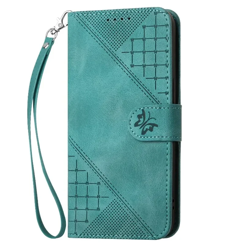 Butterfly Magnetic Wallet Phone Case Cover