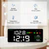 4-in-1 Digital Decibel Meter Wall Hanging Sound Level Noise Meter 30-130dB Range 11 Inch Large LED Display Multi-function 2