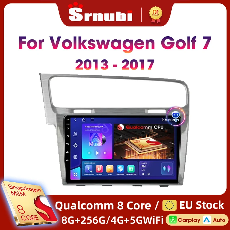 Srnubi2DinWirelessCarPlayAndroidAutoCarIntelligentSystemsforVWGolf720132014201520162017GPS4G+WIFIAutoradio-AliExpress34