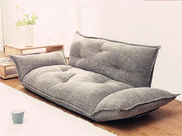 Description Picture 5 of itemModern Design Floor Sofa Bed  5 Position Adjustable Lazy Sofa Japanese Style Furniture Living Room Reclining Folding Sofa Couch